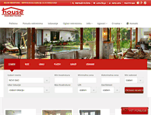 Tablet Screenshot of house-nekretnine.com